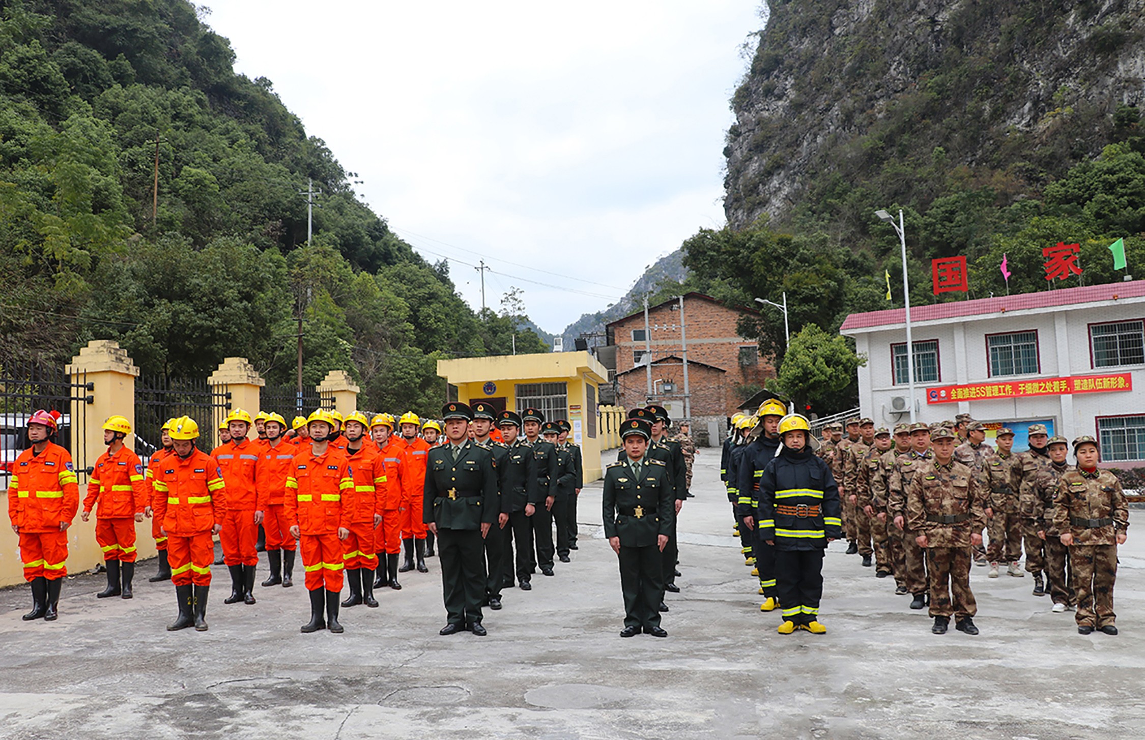 廣西云關(guān)注：這支隊伍開始“備戰(zhàn)”訓練